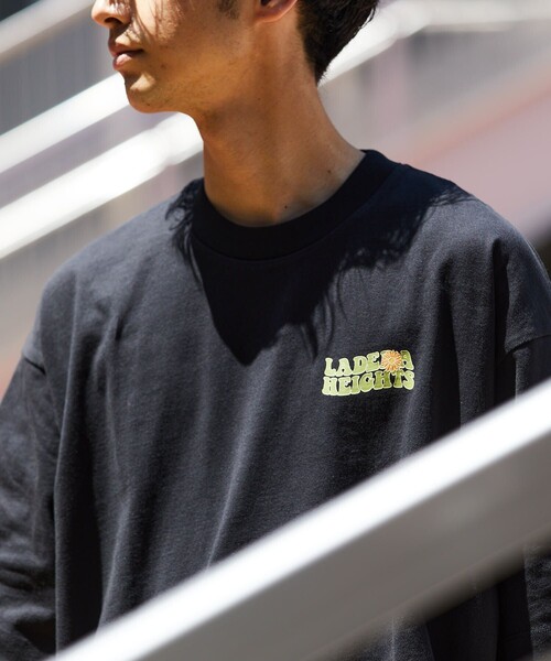 FREAK'S STORE（フリークスストア）の「FREAK'S STORE/フリークスストア レトロ レタリング フラワーTEE（Tシャツ/カットソー・メンズ・ホワイト/ブラック/ダークブラウン/ブラウン/マスタード・SMALL/MEDIUM/LARGE）」の18枚目の写真