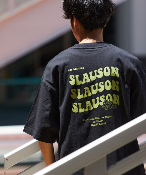 FREAK'S STORE（フリークスストア）の「FREAK'S STORE/フリークスストア レトロ レタリング フラワーTEE（Tシャツ/カットソー・メンズ・ホワイト/ブラック/ダークブラウン/ブラウン/マスタード・SMALL/MEDIUM/LARGE）」の21枚目の写真