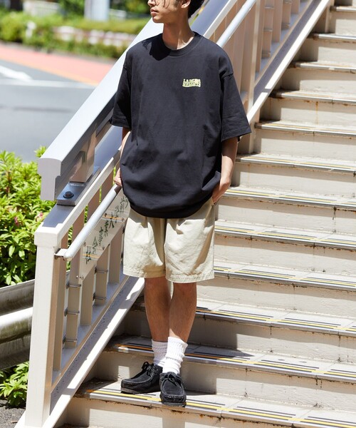 FREAK'S STORE（フリークスストア）の「FREAK'S STORE/フリークスストア レトロ レタリング フラワーTEE（Tシャツ/カットソー・メンズ・ホワイト/ブラック/ダークブラウン/ブラウン/マスタード・SMALL/MEDIUM/LARGE）」の22枚目の写真