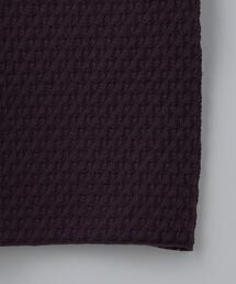 C18631 6(ROKU)　MINI DIA MOTIF シャツ　ニット C18631 6(ROKU)MINI DIA MOTIF シャツニット
