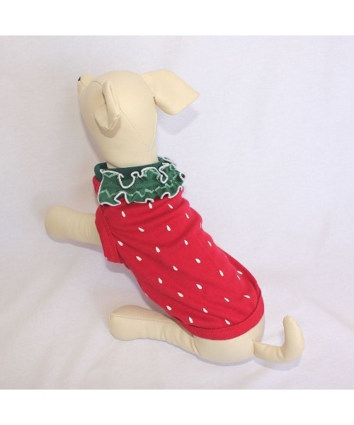 犬服屋ricky 犬服つぶつぶイチゴのタンクトップ 犬服 ドッグウエア Su ペットウェア Tone トーン のファッション通販 Zozotown