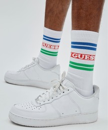 GUESS Originals x J Balvin Striped Crew Socks