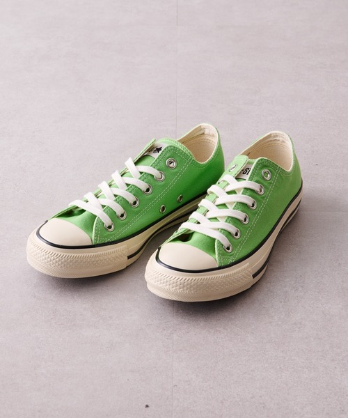 CONVERSE（コンバース）の「【CONVERSE/コンバース】オールスターUSカラーズOX（スニーカー・レディース・パープル/ライム・23.5/24.5）」の6枚目の写真