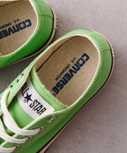 CONVERSE（コンバース）の「【CONVERSE/コンバース】オールスターUSカラーズOX（スニーカー・レディース・パープル/ライム・23.5/24.5）」の9枚目の写真