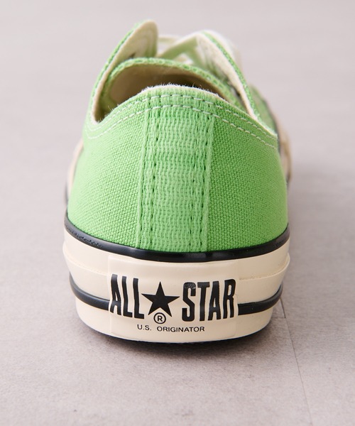 CONVERSE（コンバース）の「【CONVERSE/コンバース】オールスターUSカラーズOX（スニーカー・レディース・パープル/ライム・23.5/24.5）」の12枚目の写真