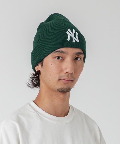 NEW ERA(ニューエラ)の「【別注】NEW ERA KNIT CLASSIC(ニットキャップ/ビーニー・メンズ・ホワイト/ブラック/ネイビー/グリーン/ブラック系2/ブラック系3/ブラック系4/ブラック系5/ブラック系6/ブラック系1/バーガンディー・OSFA)」の18枚目の写真