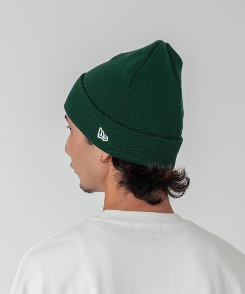NEW ERA(ニューエラ)の「【別注】NEW ERA KNIT CLASSIC(ニットキャップ/ビーニー・メンズ・ホワイト/ブラック/ネイビー/グリーン/ブラック系2/ブラック系3/ブラック系4/ブラック系5/ブラック系6/ブラック系1/バーガンディー・OSFA)」の17枚目の写真