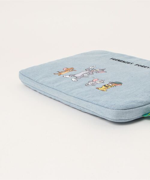 Tom&Jerry(トムアンドジェリー)の「【公式】TOM and JERRY ピクセル PCケース(PC・タブレットケース・レディース・ホワイト/ブルー・FREE)」の14枚目の写真