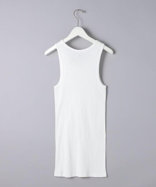 BLUE（ブルー）の「＜BLUE＞ 2パック タンクトップ（Tシャツ/カットソー・メンズ・ホワイト・M/L/XL）」の4枚目の写真