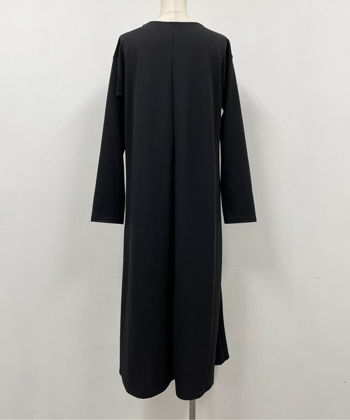 PICCIN（ピッチン）の「サイドプリーツパールワンピース（ワンピース・レディース・ブラック/モカ・M/L）」の20枚目の写真