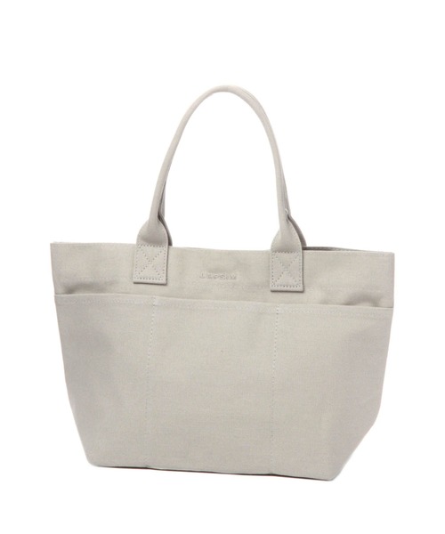 LEPSIM（レプシィム）の「キャンバストートバッグ[M]　344200（トートバッグ・レディース・オフホワイト/グレー/ブラック・ONE SIZE）」の3枚目の写真