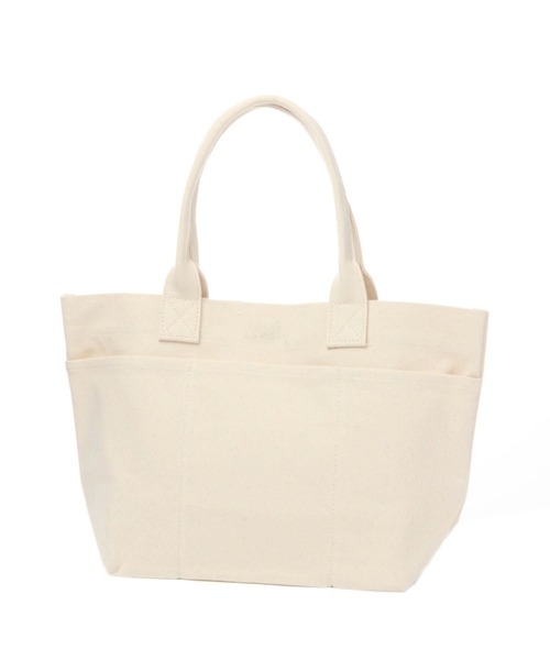 LEPSIM（レプシィム）の「キャンバストートバッグ[M]　344200（トートバッグ・レディース・オフホワイト/グレー/ブラック・ONE SIZE）」の2枚目の写真