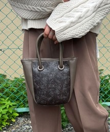 DONOBAN | 花柄合皮ミニショルダーバッグ(ショルダーバッグ)