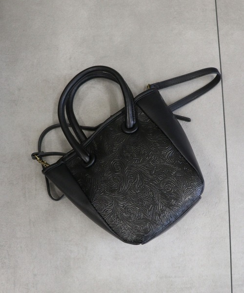 花柄合皮ミニショルダーバッグ（ショルダーバッグ）｜DONOBAN