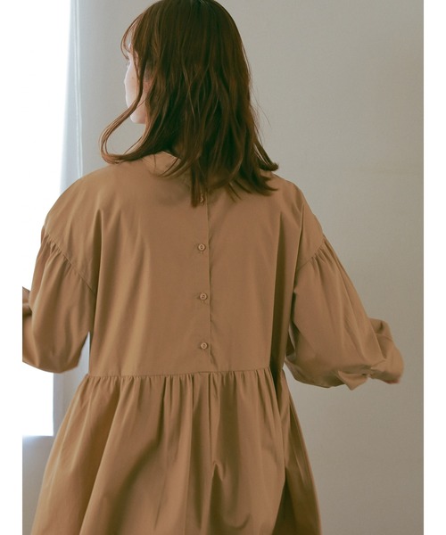 ehka sopo（エヘカソポ）の「【so4u×ehkasopo】2WAYリボンワンピース（ワンピース・レディース・ベージュ/ブラウン・ﾌﾘ-）」の11枚目の写真
