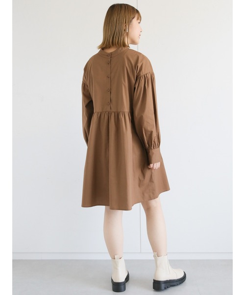 ehka sopo（エヘカソポ）の「【so4u×ehkasopo】2WAYリボンワンピース（ワンピース・レディース・ベージュ/ブラウン・ﾌﾘ-）」の19枚目の写真