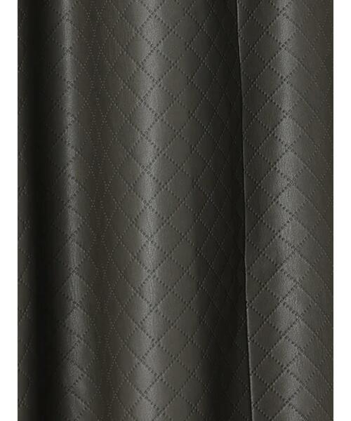 Te chichi（テチチ）の「キルト風パンチングレザーフレアスカート（スカート・レディース・カーキ/ブラック・SMALL/MEDIUM）」の19枚目の写真