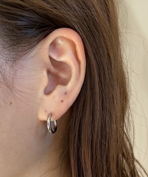 LOWRYS FARM | ステンレス＊フープイヤリング　171562(イヤリング)