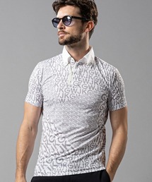 wjk（ダヴルジェイケイ）の「mhs1876--GOLF-WJKG- patchwork print polo ポロシャツ（ポロシャツ）」