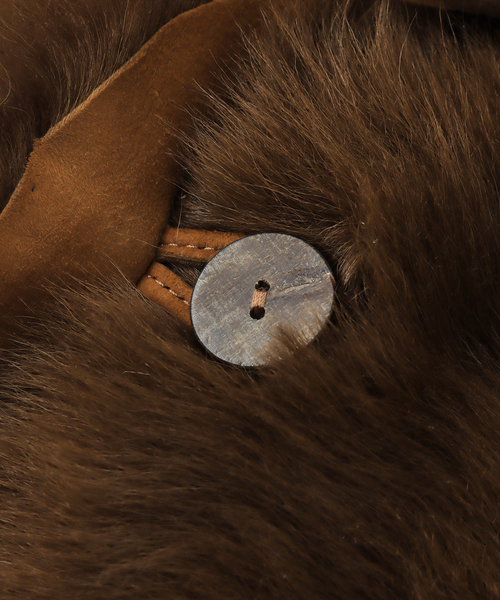 Noble（ノーブル）の「【GUSHLOW＆COLE】Toscana ストール（マフラー・レディース・ブラウン・FREE）」の8枚目の写真