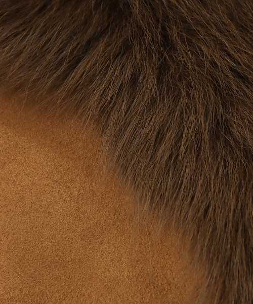 Noble（ノーブル）の「【GUSHLOW＆COLE】Toscana ストール（マフラー・レディース・ブラウン・FREE）」の12枚目の写真