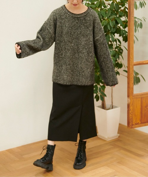 FREE'S MART（フリーズマート）の「◆[低身長サイズ/Sシリーズ]ベルト付ハイウエストナロースカート（スカート・レディース・ブラック/グリーン/グレー系その他/ベージュ系その他・SMALL/MEDIUM/X-SMALL）」の21枚目の写真