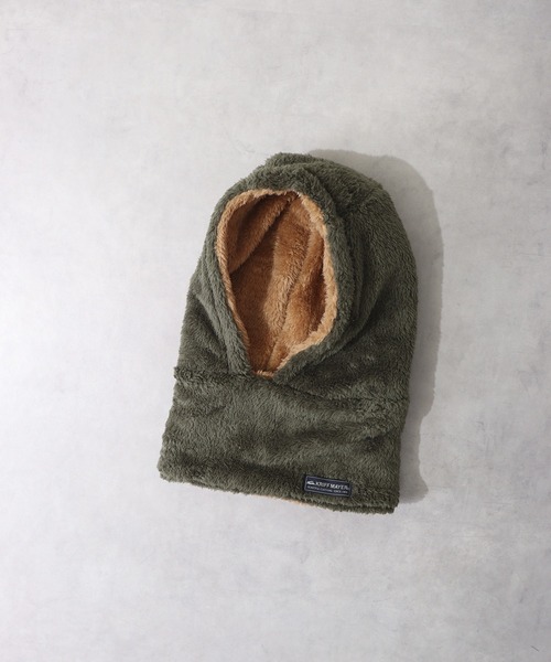 KRIFF MAYER（クリフメイヤー）の「KRIFF MAYER ニンジャりん（ネックウォーマー/スヌード・メンズ・ブラック/ベージュ/ネイビー/カーキ/グレー/ボルドー/マルチ/カモフラージュ/モカ/グリーン系カモフラージュ/ブラウン/ブラック系/カーキ系/その他1/その他2/オフホワイト/グレー系/ネイビー系/ブラウン系/その他/レオパード・L/M）」の12枚目の写真