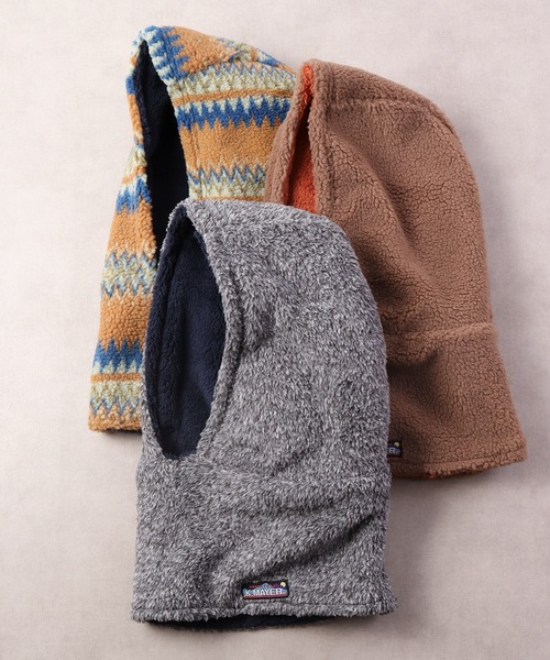 KRIFF MAYER（クリフメイヤー）の「KRIFF MAYER ニンジャりん（ネックウォーマー/スヌード・メンズ・ブラック/ベージュ/ネイビー/カーキ/グレー/ボルドー/マルチ/カモフラージュ/モカ/グリーン系カモフラージュ/ブラウン/ブラック系/カーキ系/その他1/その他2/オフホワイト/グレー系/ネイビー系/ブラウン系/その他/レオパード・L/M）」の6枚目の写真