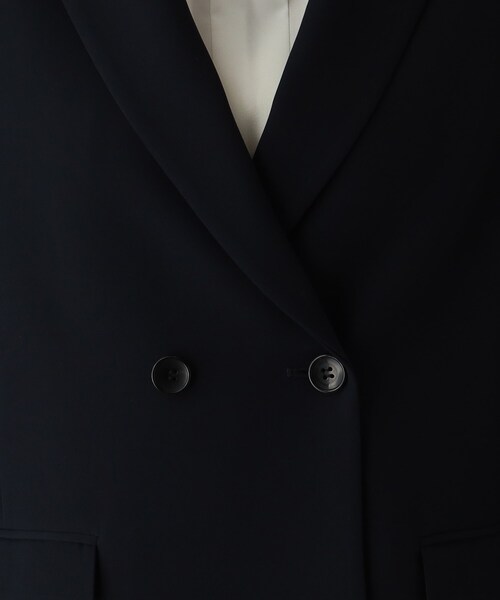 THE SHOP TK （ザ ショップ ティーケー ）の「◆【セレモニー/入卒/洗える/SETUP可】ダブルクロス ダブルジャケット（テーラードジャケット・レディース・ブラック/ライトグレー/ネイビー・11/12/13/14）」の22枚目の写真