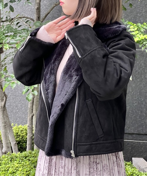 NOMAE（ノーマエ）の「フェイクムートンライダース（ライダース