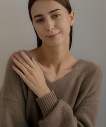 PAS TIERRA | K10ダイヤモンドパヴェドロップネックレス(ネックレス)