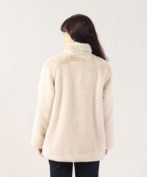 agnes b.（アニエスベー）の「JGA5 VESTE フェイクファーコート
