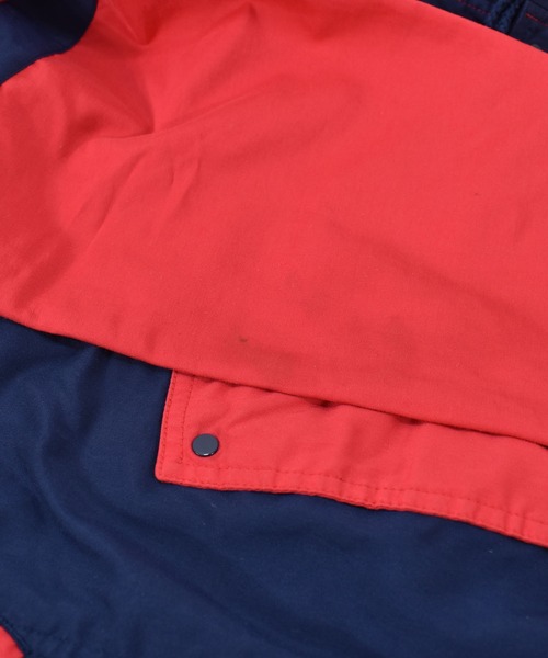 Abercrombie&Fitch(アバークロンビーアンドフィッチ)の「【ヴィンテージ古着】80's ABERCROMBIE&FITCH / アバクロンビー&フィッチ アノラックパーカー(ブルゾン・メンズ・レッド・MEDIUM)」の5枚目の写真
