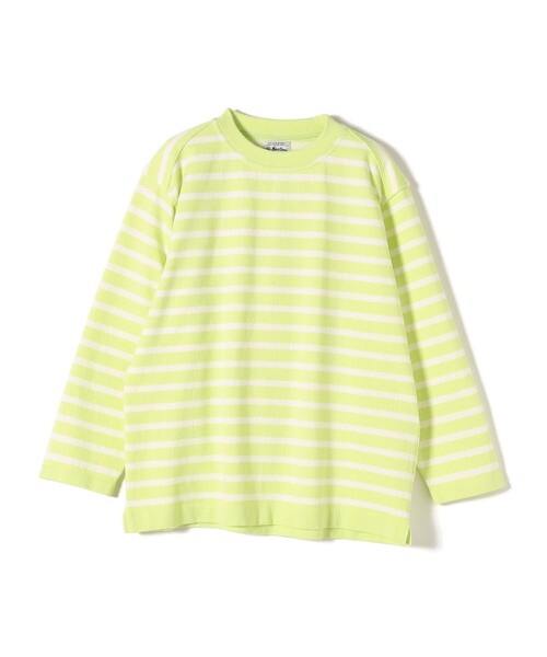 Coohem（コーヘン）の「【SHIPS別注】COOHEM:ウェーブコットンバスクプルオーバー（ニット/セーター・レディース・ブルー/イエロー/ブラック・ONE SIZE）」の6枚目の写真