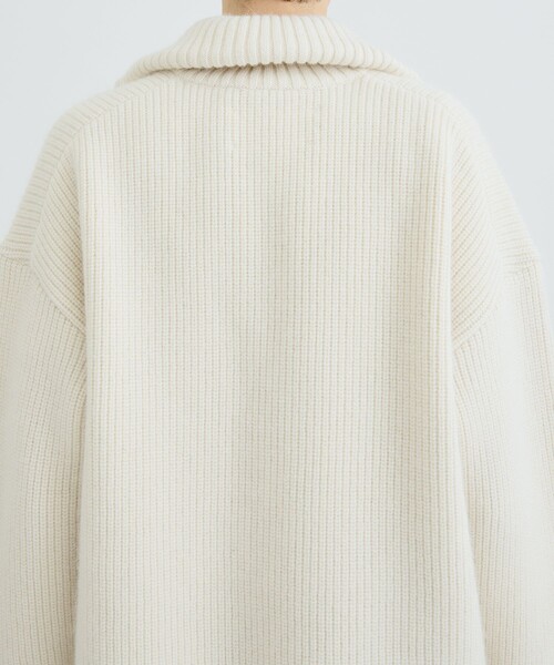 city（シティ）の「AZE HALF ZIP KNIT/アゼハーフジップニット