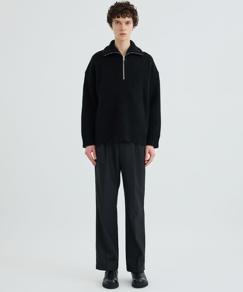 city（シティ）の「AZE HALF ZIP KNIT/アゼハーフジップニット