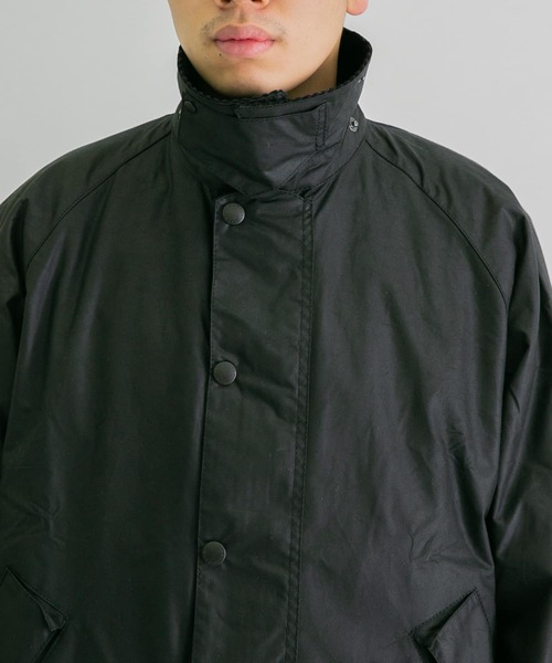 Barbour（バブアー）の「Barbour　TRANSPORT WAX（その他アウター・メンズ・グレー/ブラック・38/40/42）」の14枚目の写真
