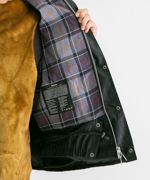 Barbour（バブアー）の「Barbour　TRANSPORT WAX（その他アウター・メンズ・グレー/ブラック・38/40/42）」の4枚目の写真