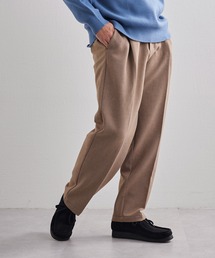 CIAOPANIC TYPY | □ボンディング千鳥タックワイドテーパードパンツ(スラックス)