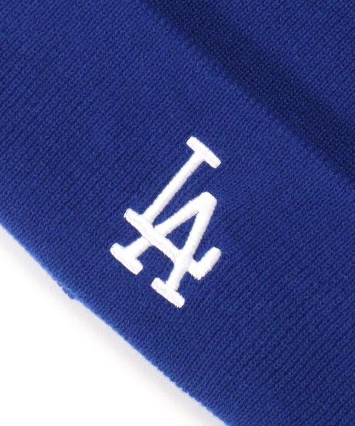 NEW ERA(ニューエラ)の「ニューエラ ニット帽 MLB NYLA(ニットキャップ/ビーニー・メンズ・ブルー/ネイビー/ブラック/グリーン・FREE)」の8枚目の写真