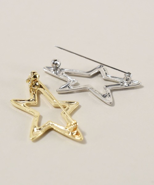 styiro（スタイロ）の「メタルフレームブローチ（ブローチ/コサージュ・レディース・シルバー系その他/ゴールド系その他/シルバー系その他2/ゴールド系その他2/シルバー系その他3/シルバー系その他4/シルバー系その他5/ゴールド系その他3/ゴールド系その他4/ゴールド系その他5・FREE）」の17枚目の写真