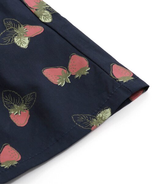 Seraph（セラフ）の「SWEET Strawberryドッキングワンピース（ワンピース・キッズ・ネイビー/ピンク・80/90/95/100/110/120/130/140）」の4枚目の写真