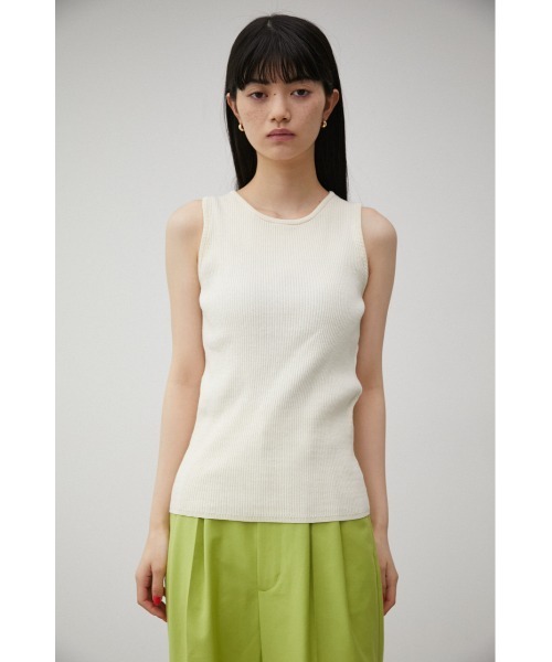AZUL by moussy（アズールバイマウジー）の「2WAY LAYERED DEEP V/N TOPS/2WAYレイヤードディープブイネックトップス（シャツ/ブラウス・レディース・ブラック/オフホワイト/オレンジ・SMALL/MEDIUM）」の15枚目の写真