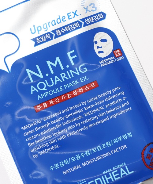 MEDIHEAL(メディヒール)の「MEDIHEAL/メディヒール N.M.FアクアリングアンプルマスクE 10枚入り パック(パック/フェイスマスク・メンズ・その他・FREE)」の9枚目の写真