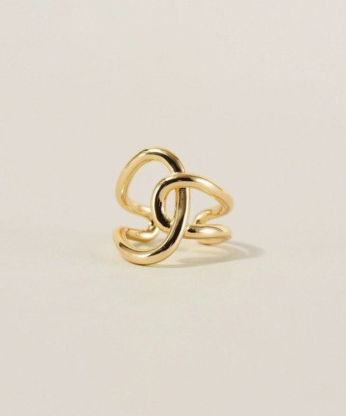 styiro(スタイロ)の「ニッケルフリー クロスライン メタルリング(リング・レディース・シルバー/ゴールド/シルバー系2/ゴールド系2・FREE)」の11枚目の写真
