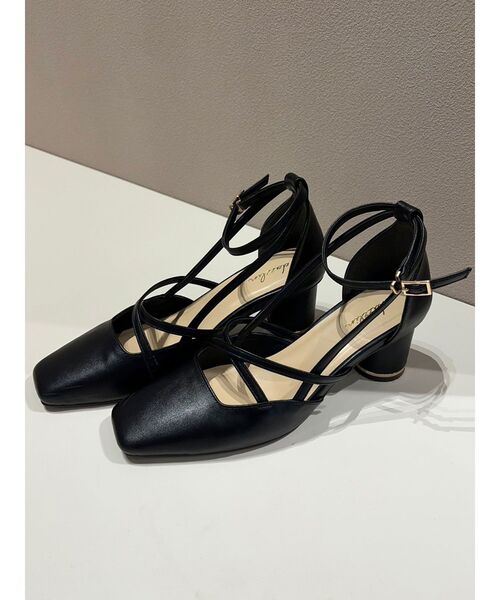 dazzlin(ダズリン)の「アートストラップパンプス(パンプス・レディース・ブラック/グリーン/アイボリー・MEDIUM/LARGE)」の18枚目の写真