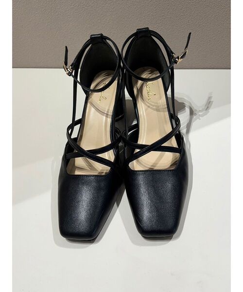 dazzlin(ダズリン)の「アートストラップパンプス(パンプス・レディース・ブラック/グリーン/アイボリー・MEDIUM/LARGE)」の8枚目の写真