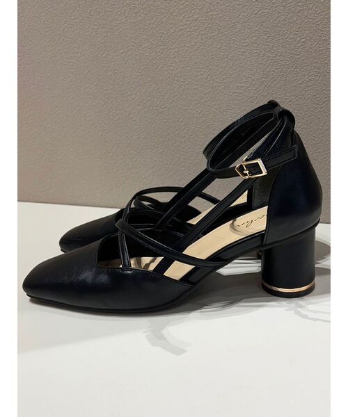 dazzlin(ダズリン)の「アートストラップパンプス(パンプス・レディース・ブラック/グリーン/アイボリー・MEDIUM/LARGE)」の16枚目の写真