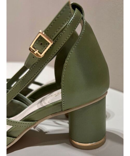dazzlin(ダズリン)の「アートストラップパンプス(パンプス・レディース・ブラック/グリーン/アイボリー・MEDIUM/LARGE)」の19枚目の写真