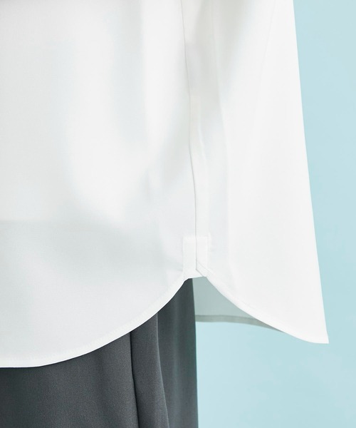 CITY TOKYO（シティトウキョウ）の「プレミアムリラックス半袖シャツ｜防シワ/速乾性（シャツ/ブラウス・メンズ・ホワイト/グレイッシュベージュ/サックスブルー/ブラック/その他17・1/2/3）」の14枚目の写真